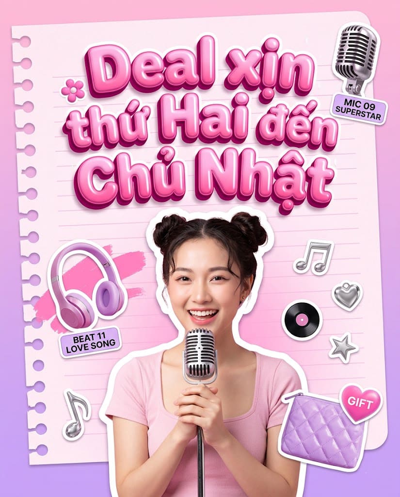 DEAL XỊN MỖI NGÀY TẠI YEZBOX LONG XUYÊN